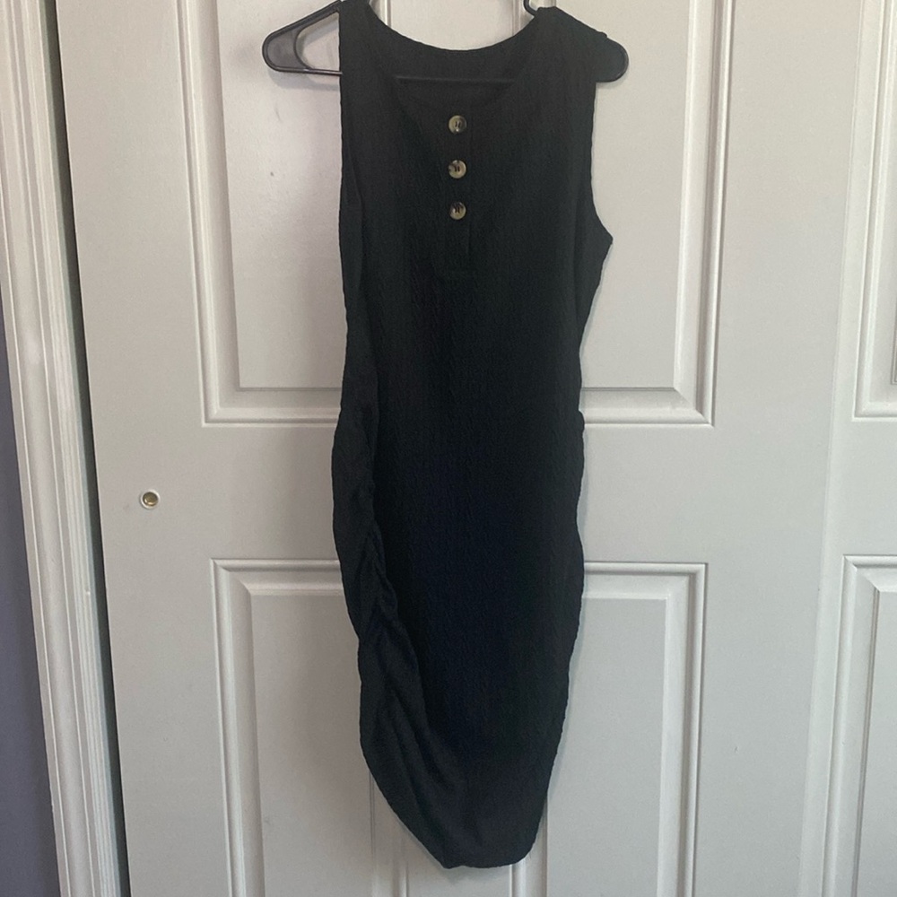 SHEIN curve NWOT black summer dress